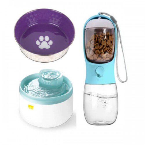 Recipiente Hrana si Apa