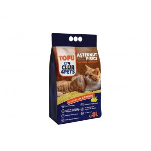 Asternut Igienic Club 4 Pets Tofu - Lamaie - 8l