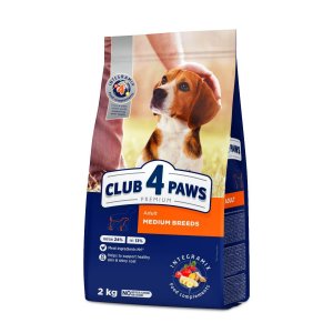 Club 4 Paws Adult Mediu - Hrana Uscata Premium - Pui - 2kg