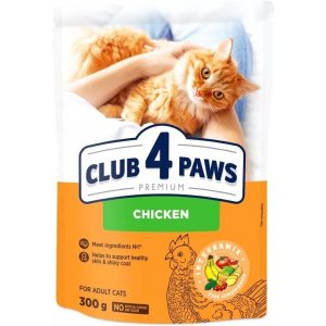 Club 4 Paws Cat - Hrana Uscata Premium - Pui - 300g