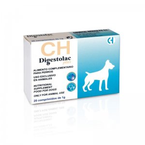 Digestolac Plus - Supliment Digestiv Pentru Caini - 20cpr.