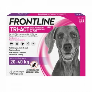 Frontline Tri-act - L - 3 Pipete Antiparazitare