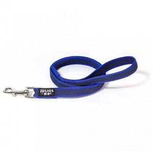 Lesa Jk9 Color & Gray, Antiderapanta, Cu Maner - 20mmx3m - Albastru