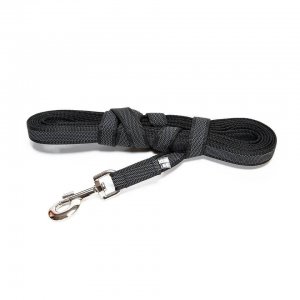 Lesa Jk9 Color & Gray, Antiderapanta, Cu Maner - 20mmx5m - Negru