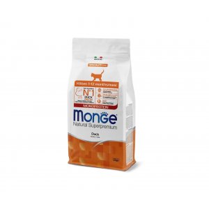 Monge Natural Superpremium Monoprotein Kitten - Rata - 1.5kg