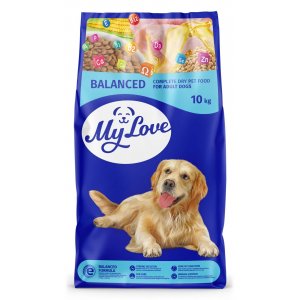 My Love Balanced Adult - Hrana Uscata Completa - Mix De Carne - 10kg