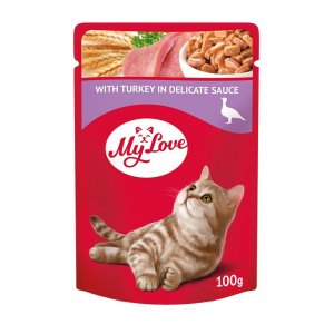 My Love Cat - Hrana Umeda Completa - Curcan - 100g