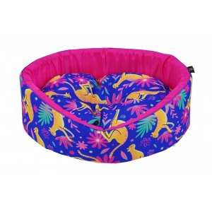 Pat Caine - Cazo Exotic Pink Blue - 50x46cm