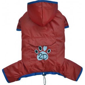 Pelerina Ploaie - Rosu - Xs