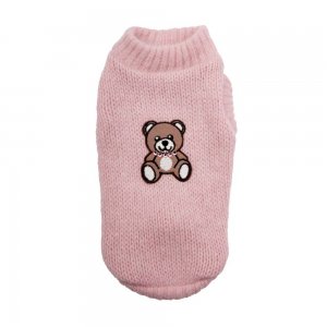 Pulover Teddy Bear - Xs - Roz Deschis