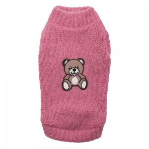 Pulover Teddy Bear - Xs - Roz Inchis