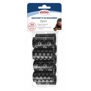 Pungi Igienice Pentru Caini - Set 9 Role X 20 Buc. - Negru