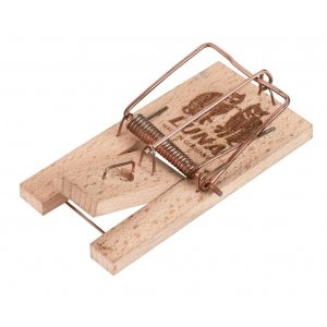 Set 2 Capcane Pentru Soareci Din Lemn - Luna