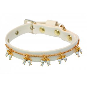 Zgarda Angeline - 25cm - Crem