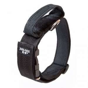 Zgarda Jk9 Color & Gray, Maner Si Inchidere Siguranta - 50mm - Gri