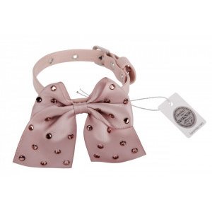 Zgarda Julie - 25cm - Roz