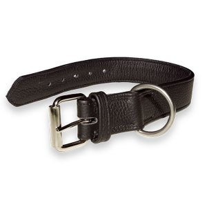 Zgarda Julius K9 Piele - 25mmx45cm - Negru