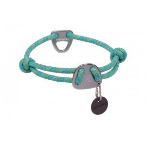 Zgarda Knot-a-collar Ruffwear - M - Aurora Teal