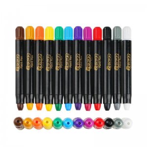 Opawz Carioci cu glitter pentru Vopsit set 12 culori