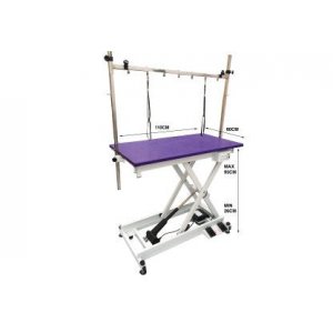 Masa profesionala de toaletaj- electrica 110x60x32-102cm mov Masa profesionala de toaletaj- electrica 110x60x32-102cm mov