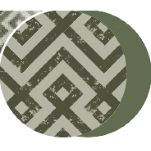 Saltea Ponton PetGuru Modern cu fermoar-imprimeu geometric 150 x 110 cm