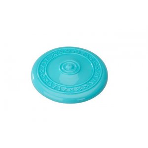Frisbee cauciuc albastru 23 cm cu aroma de menta