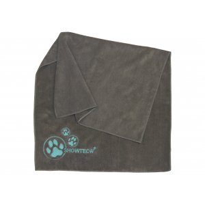 Prosop Microfibra Show Tech+ pentru caini si pisici 56X90 cm-diverse culori Gri