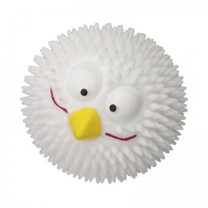 Jucarie din silicon, pasare cu aroma de vanilie M