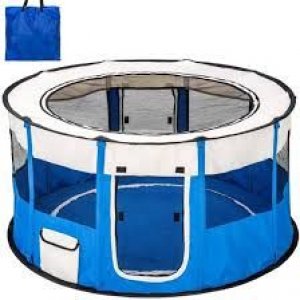 Tarc de joaca Rotund 120cm x 60cmh - Albastru Tarc de joaca Rotund 120cm x 60cmh - Albastru