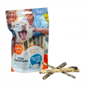 Recompense Peşte! Twisters de cod 100gr - ± 21buc Recompense Peşte! Twisters de cod 100gr - ± 21buc