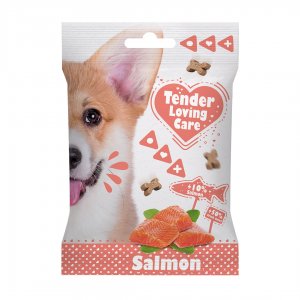 Recompense pentru caini Soft snack somon 100g Recompense pentru caini Soft snack somon 100g