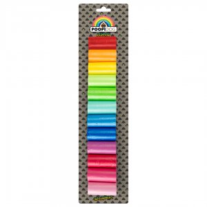 Pungi igienice Rainbow set 12 culori x 15 saci Intense pentru caini Pungi igienice Rainbow set 12 culori x 15 saci Intense pentru caini