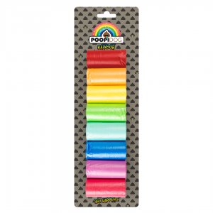 Pungi igienice Rainbow set 8 culori x 15 saci Intense pentru caini Pungi igienice Rainbow set 8 culori x 15 saci Intense pentru caini
