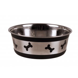 .Bol de inox antiderapant Bol de inox antiderapant / 1900 ml