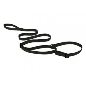 Show Tech Lesa de prezentare cu zgarda 12mmx150cm Neagra