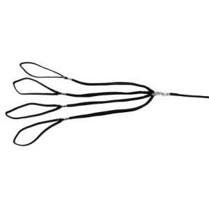 Show Tech Lesa prezentare pentru 4 caini 7mm / Negru