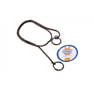 Snake antracit- Zgarda strangulanta 65cm x 4mm / Antracit