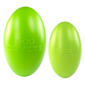 Jucarie Dog Comets Minge plastic Pan-Stars Verde 30 cm
