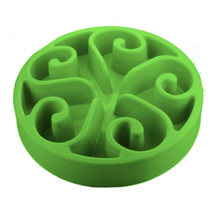 Castron hranire lenta Eat Slow Live Longer Original- Verde S- 20.5cm diam