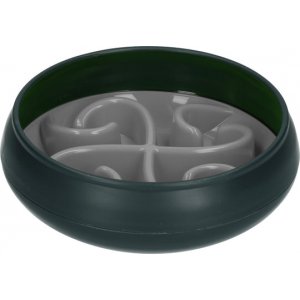 Castron hranire lenta Eat Slow Live Longer Tumble - Gri 20,5cm