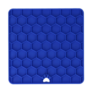 Lick Mat Covoras pentru calmare si hranire lenta Albastru Lick Mat Covoras pentru calmare si hranire lenta Albastru