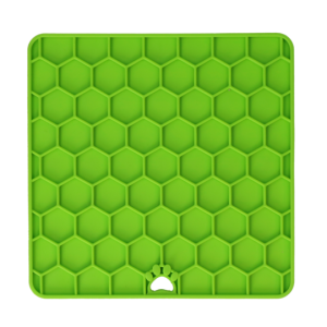 Lick Mat Covoras pentru calmare si hranire lenta Verde