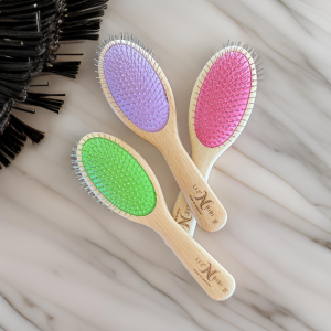 .Perie caini LIZ’N BIBI Pin Ovala 22mm / Verde - medium