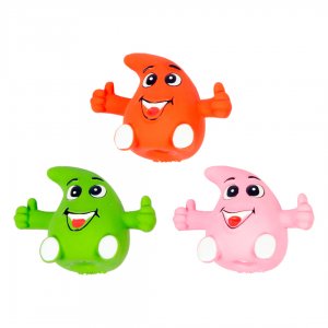 Jucarie caini Para zambitoare latex 9cm