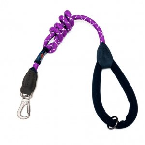 Lesă Long Paws Comfort Collection Mov pentru caini 75CM