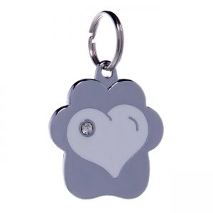 Medalion Rainbow Inima Alba S