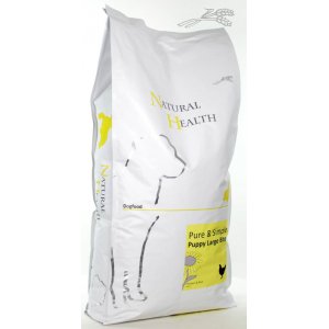 Natural Health Hrana uscata pentru caini juniori cu pui si orez 2,5 kg