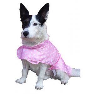 Pelerina de ploaie MacPaws Roz 20cm