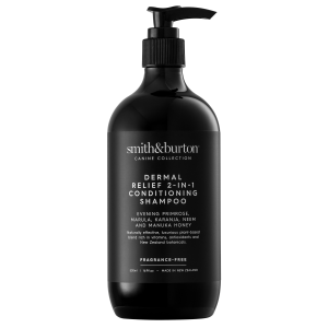 Smith&Burton Dermal Relief 2in1 Sampon si Balsam pentru Caini si Pisici Alergici cu Piele Sensibila 500 ml Smith&Burton Dermal Relief 2in1 Sampon si Balsam pentru Caini si Pisici Alergici cu Piele Sensibila 500 ml