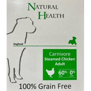 Natural Health Hrana umeda pentru caini  Carnivore-pui 395g